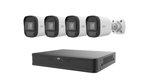 KIT UNV 4 CANAIS XVR301-04F/4 UAC-B112