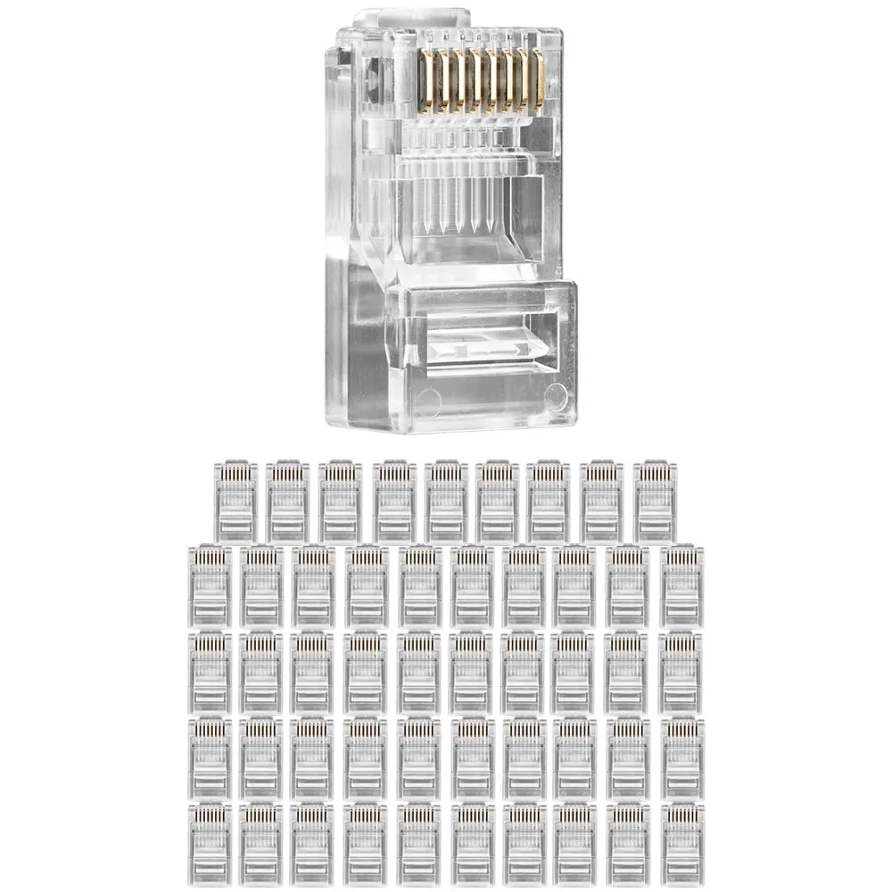 CONECTOR RJ45 CAT5 100 UNIDADES CAIXINHA