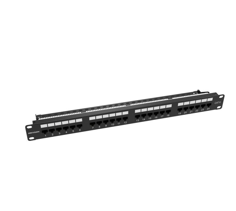 PATCH PAINEL HIKVISION DS-1CP6U24-1U 24 PORTAS