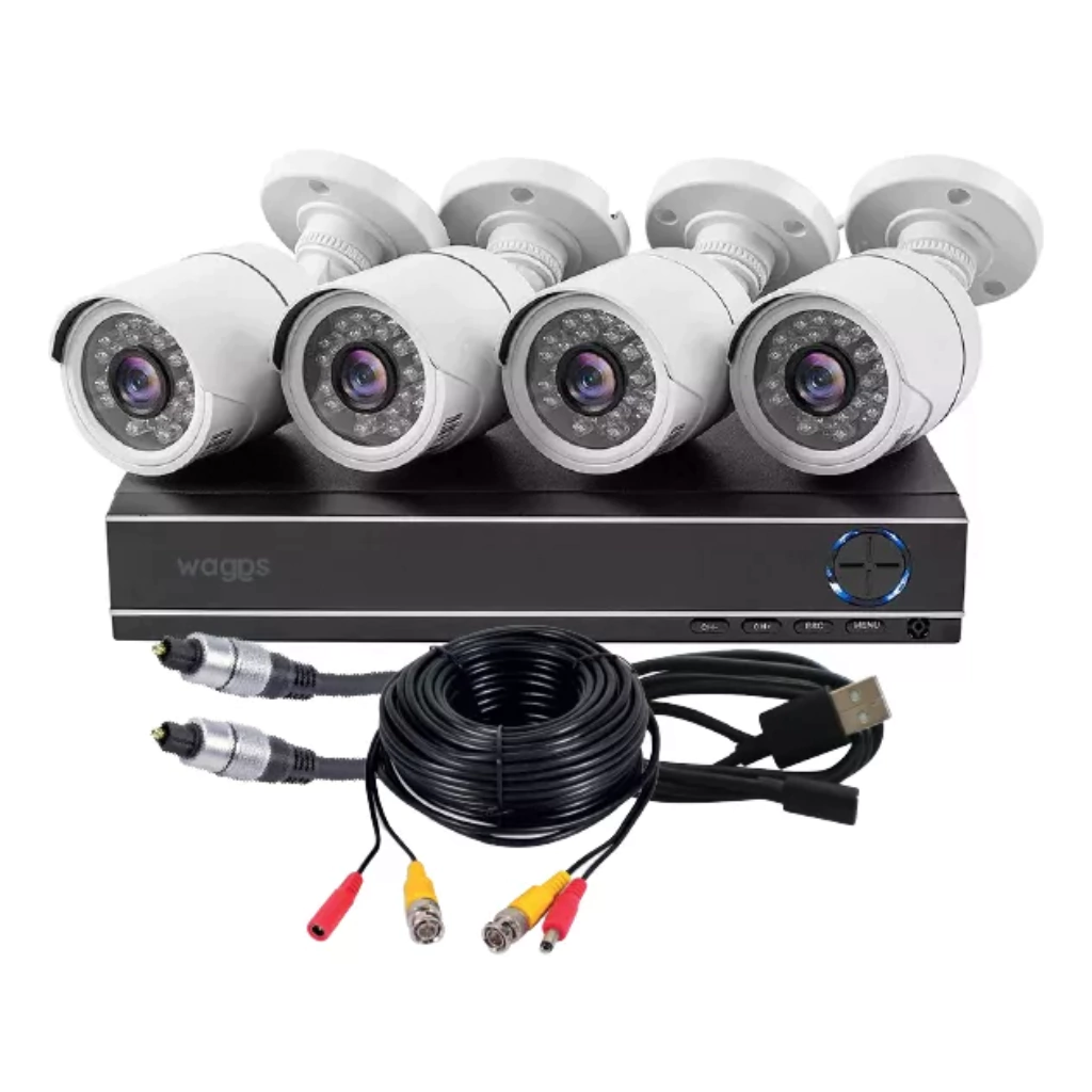 JORTAN KIT DE 4 CAMERAS ANALÓGICAS + DISCO DE 320GB